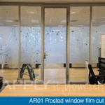 Frosted window film cut AR01